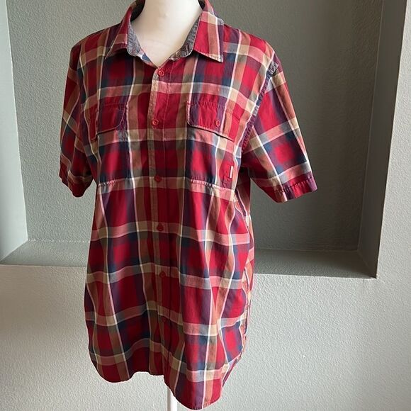 Vans Off the Wall Short Sleeve Plaid - Picture 2 of 6